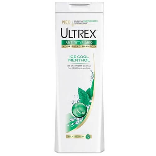 ULTREX Σαμπουάν 360ml (Ice Cool Menthol)
