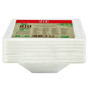 BIOLOGIC! Βιοδιασπώμενα Πολυγωνικά Βαθιά Πιάτα 340ml (50τεμ.)