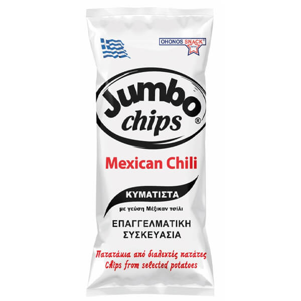 Jumbo Chips Κυματιστά Mexican Chili 280gr