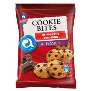 Αλλατίνη Cookie Bites 70gr (Σοκολάτα)