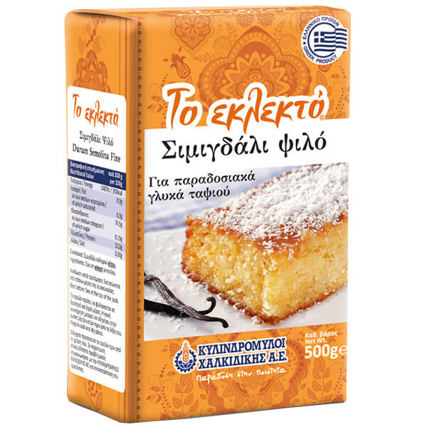 Το Εκλεκτό Σιμιγδάλι Ψιλό 500gr