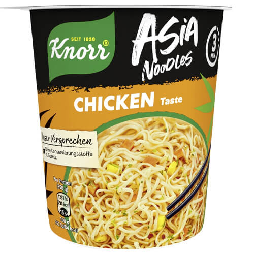 Knorr Snack Pot Noodles 65gr - Κοτόπουλο