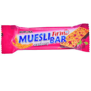 Muesli Μπάρα Δημητριακών 40gr - Cranberry