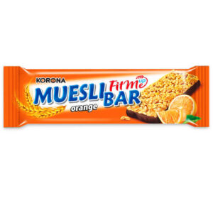 Korona Μπάρα Δημητριακών Muesli Fit Me Up Πορτοκάλι 40gr