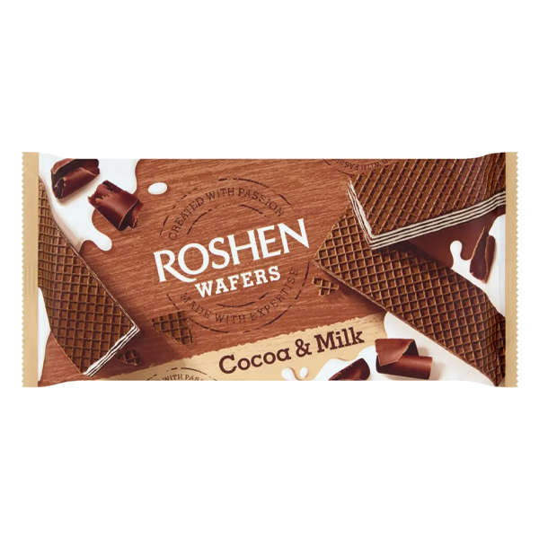 ROSHEN Γκοφρέτα 216gr (Γάλα & Κακάο)