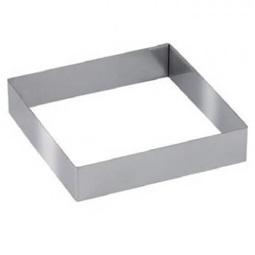 Τσέρκι Τετράγωνο Inox 16x16cm