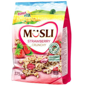 Bona Vita Crunchy Muesli 375gr (Φράουλα)