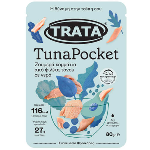 Trata Τόνος Tunapocket 80gr (Σε Νερό)