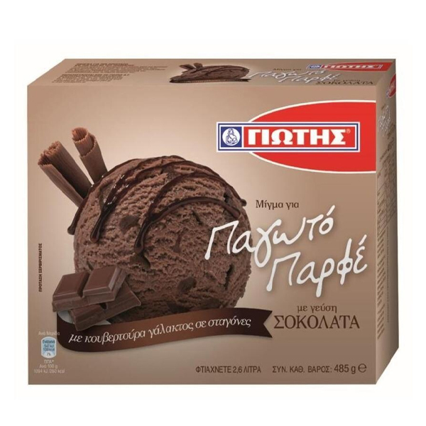 ΓΙΩΤΗΣ Μίγμα για Παγωτό 485gr (Παρφέ Σοκολάτα)