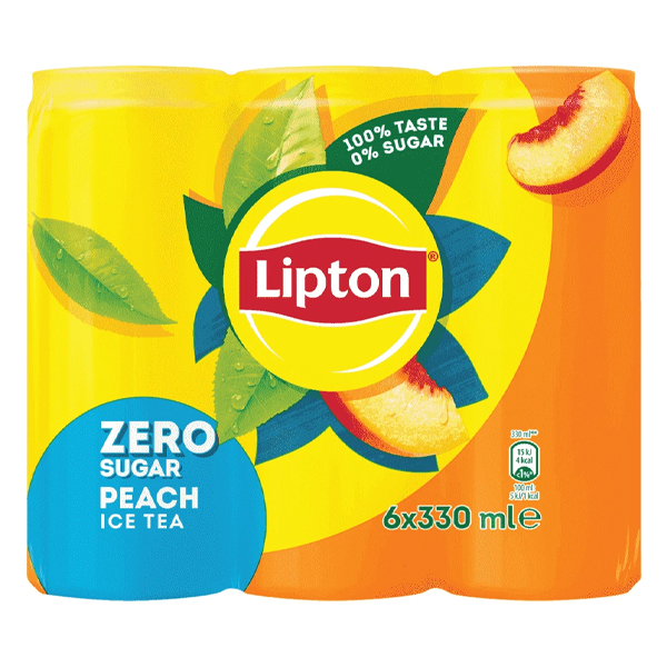 Lipton Ice Tea Χ.Ζ. 6x330ml (Ροδάκινο)