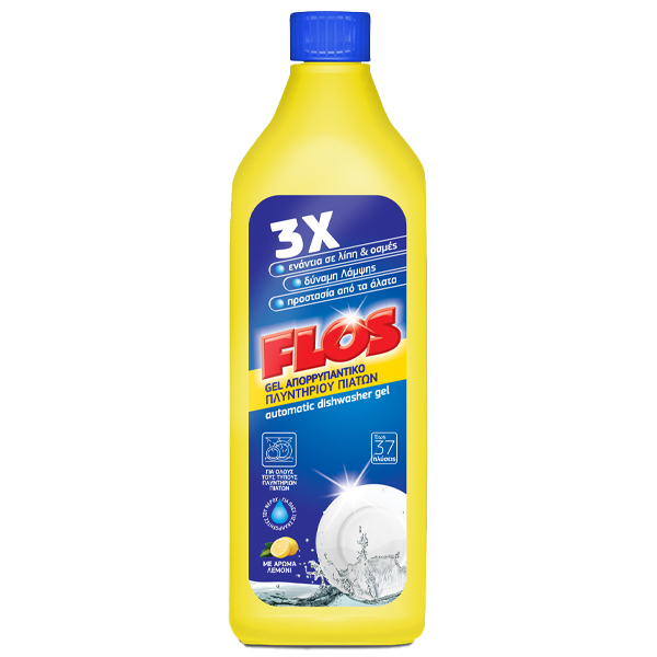 Flos Gel Απορρυπαντικό Πλυντηρίου Πιάτων 750ml