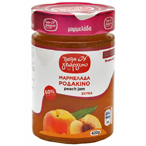 Παπαγεωργίου Μαρμελάδα Ροδάκινο 420gr