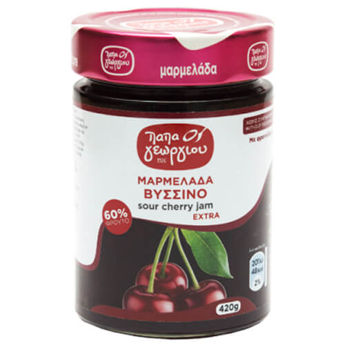 Παπαγεωργίου Μαρμελάδα Βύσσινο 420gr