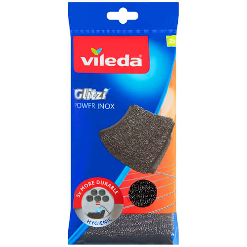 VILEDA Σφουγγάρι Inox (2τμχ)