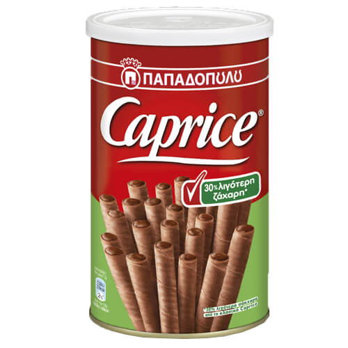 Παπαδοπούλου Caprice 250gr - 30% Λιγότερη Ζάχαρη