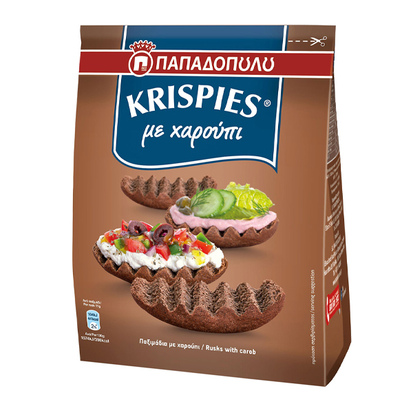 Παπαδοπούλου Krispies 200gr (Χαρούπι)