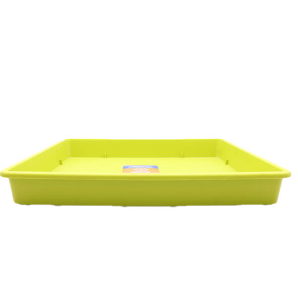 ET PLAST Πιάτο Γλάστρας Ανάγλυφο Τετράγωνο 25x25x3cm