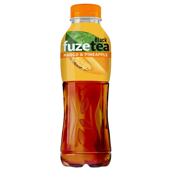 Fuze Tea Μαύρο 500ml (Μάνγκο & Ανανάς)
