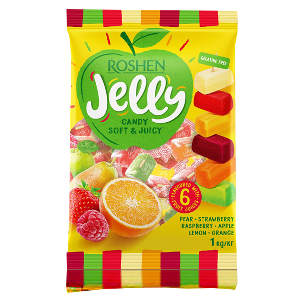 ROSHEN JELLY Καραμέλες Φρούτα 1kg