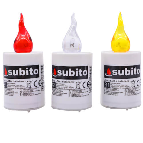 Subito Ηλεκτρικό Κερί LED (S1)