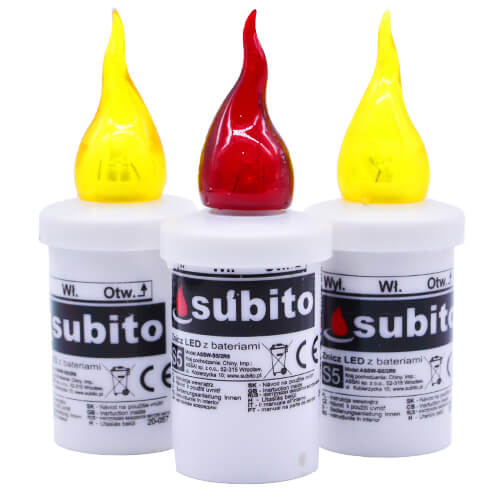 Subito Ηλεκτρικό Κερί LED (S5)