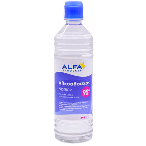 ALFA Αλκοολούχος Λοσιόν 95% 240ml