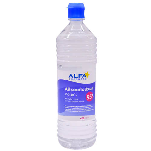 Alfa Αλκοολούχος Λοσιόν 95% 420ml