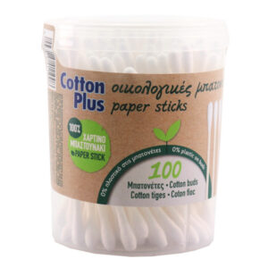 Cotton Plus Ωτοκαθαριστές 100τεμ. (Paper Stick)
