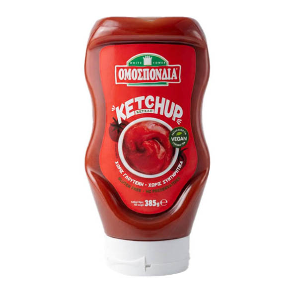 Ομοσπονδία Ketchup 385gr (Πλαστική Φιάλη)