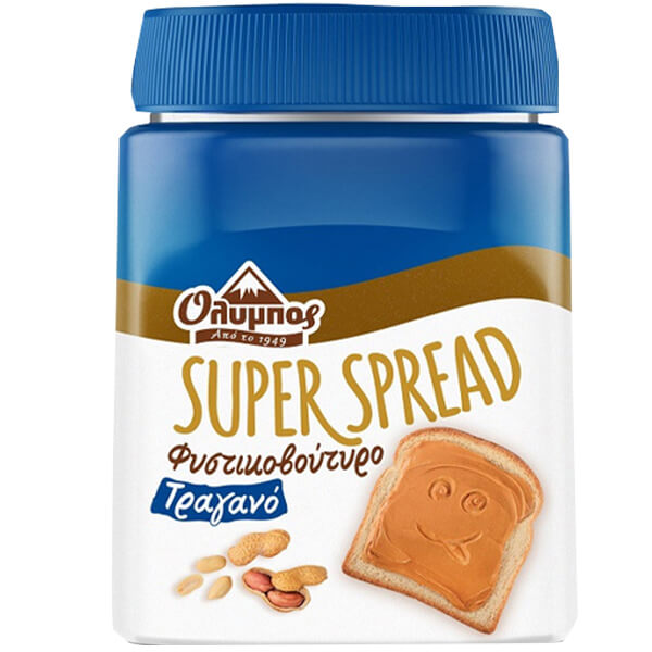 ΟΛΥΜΠΟΣ SUPERSPREAD Φυστικοβούτυρο 350gr (Crunchy)
