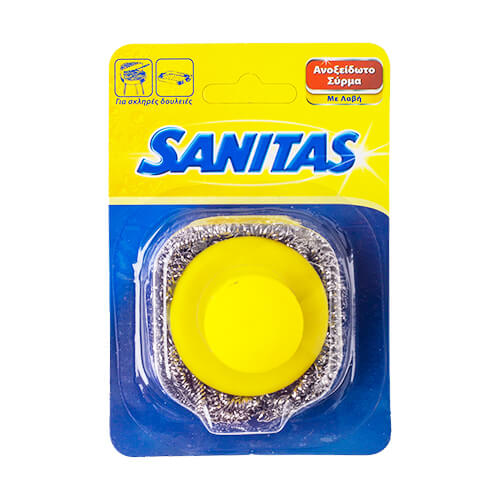 Sanitas Ανοξείδωτο Σύρμα Με Λάβη (2τεμ.)