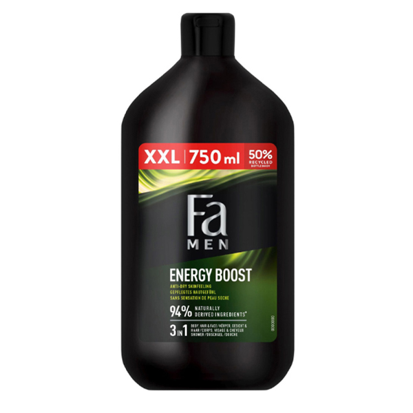 FA Αφρόλουτρο 750ml Energy Boost