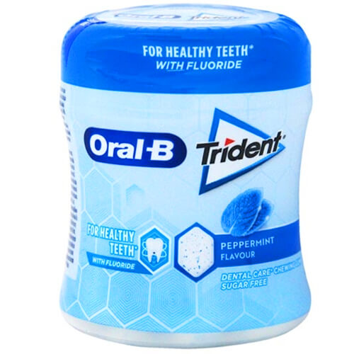 Trident Dental Care (6x68gr.) - Μέντα (Μπουκάλι)