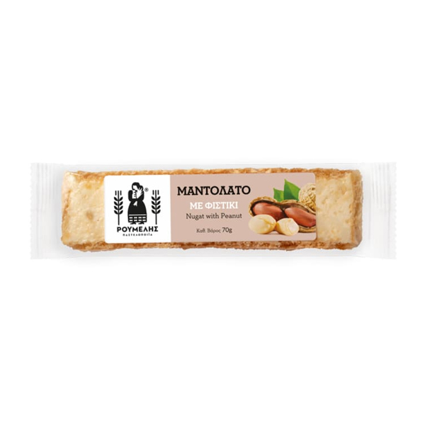 Ρουμελή Μαντολάτο Κάδρονι 70gr (Με Φυστίκι)