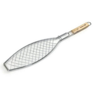 Barbecook Σχάρα Ψαριού BBQ με Ξύλινη Λαβή 15x42x26cm