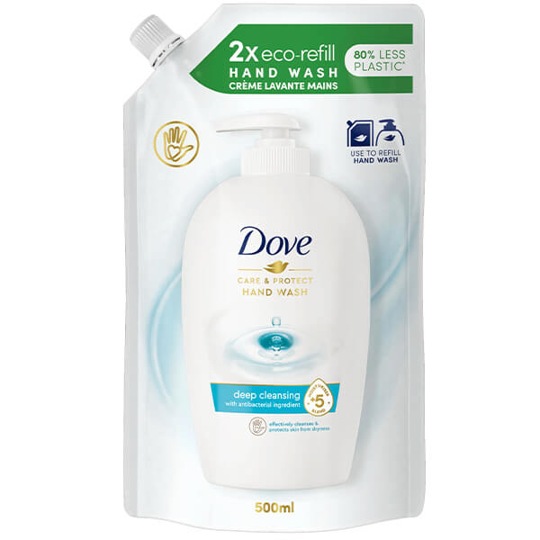 Dove Ανταλλακτικό Κρεμοσάπουνο 500ml - Care and Protect