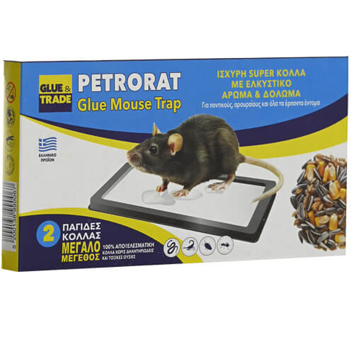 Petrorat Δόλωμα Κόλλα Ποντίκια - 2τεμ.