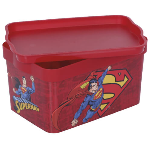 TNS Φαγητοδοχείο 2,3 lit (Κόκκινο Superman)