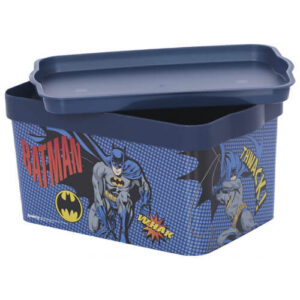 TNS Φαγητοδοχείο Πλαστικό Batman 21x14x10.5cm