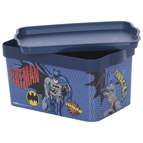 TNS Φαγητοδοχείο Πλαστικό Batman 21x14x10.5cm