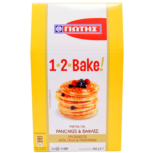 ΓΙΩΤΗΣ 1 2 Bake Μείγμα 300gr (Pancakes & Βάφλες)