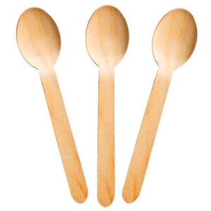 Ξύλινο Κουτάλι 16cm 8τεμ