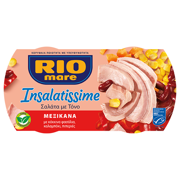 Rio Mare Τόνος Πολυσαλάτα (Μεξικάνικα) 2x160gr