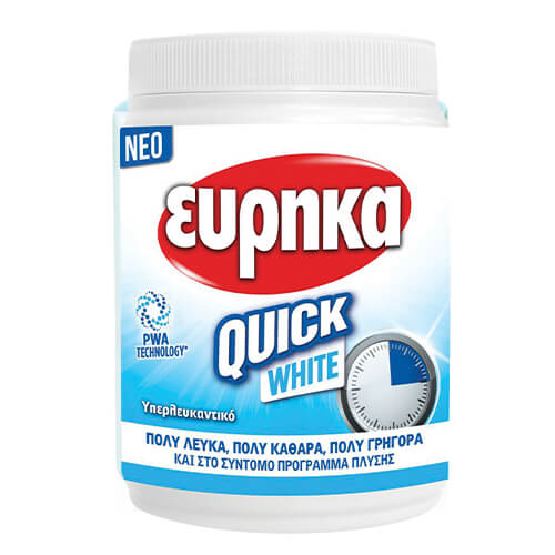 ΕΥΡΗΚΑ QUICK WHITE Σκόνη 400gr