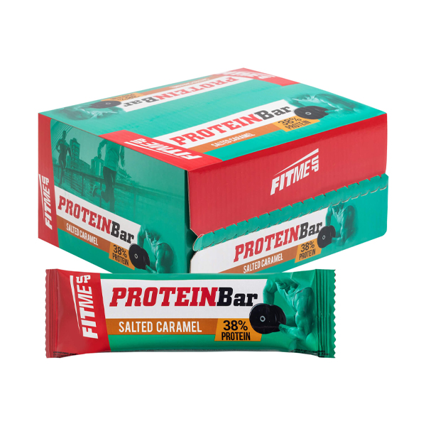 Fit Me Up Μπάρα Πρωτεΐνης 60gr (Αλάτισμένη Καραμέλα)