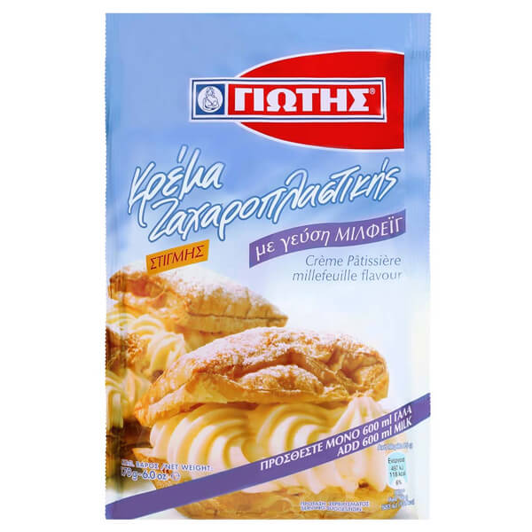 Γιώτης Κρέμα Ζαχαροπλαστικής 170gr (Μιλφέιγ)