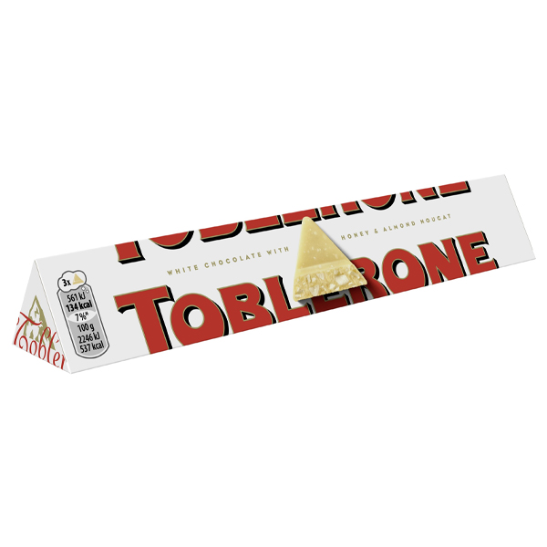 Toblerone Λευκή Σοκολάτα 100gr
