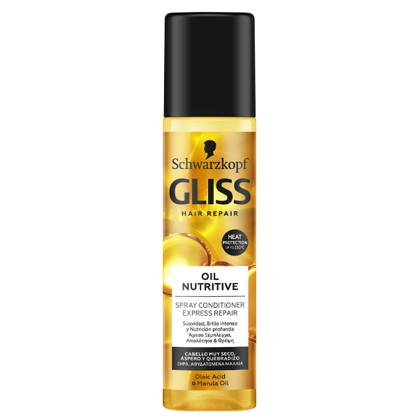 Gliss Spray Conditioner Oil Nutritive 200ml