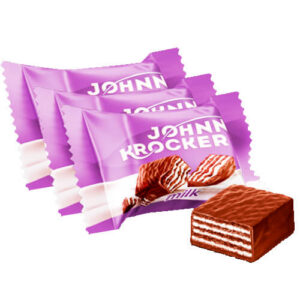 Roshen Johnny Krocker Γκοφρετάκια 1kg (Γάλακτος)