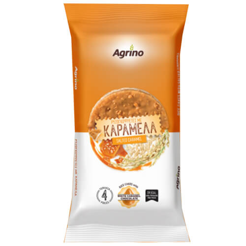 Agrino Ρυζογκοφρέτες με Επικάλυψη 70gr (Καραμέλα & Αλάτι)